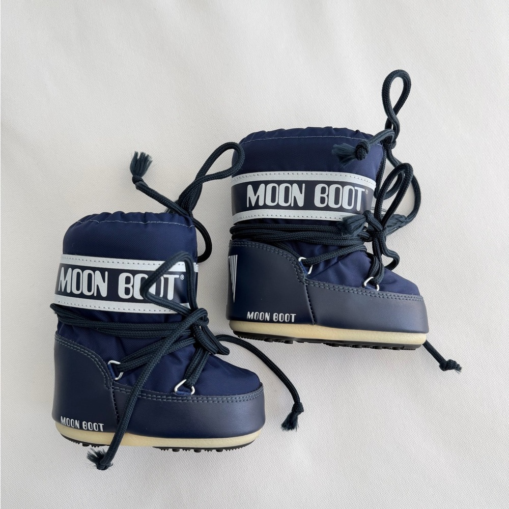 Moon Boot Kids Dark Blue Winter Boots